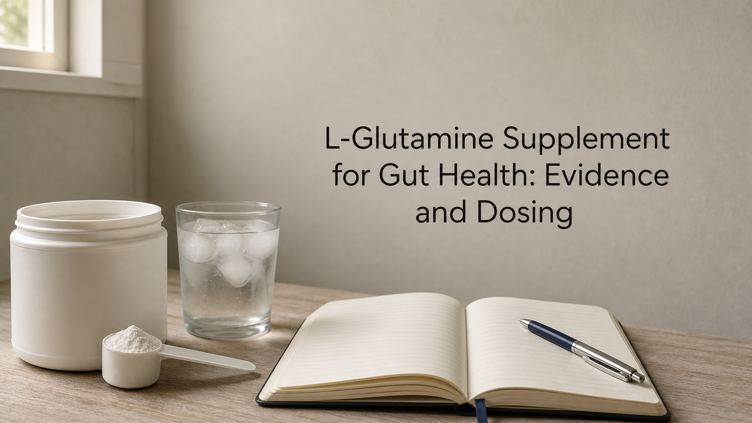 L-Glutamine Supplement for Gut Health: Evidence and Dosing