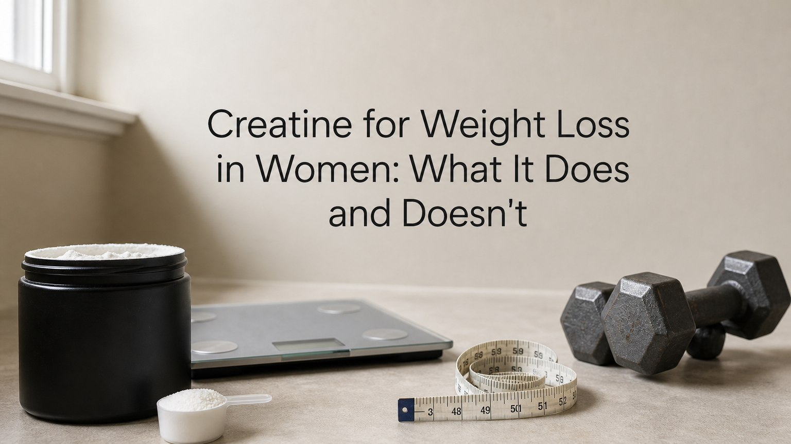 Creatine for Weight Loss in Women: What It Does and Doesn't